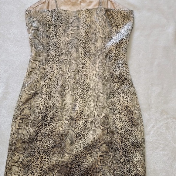 RINA ROSSI Leopard Print Sleeveless Dress - Picture 2 of 8